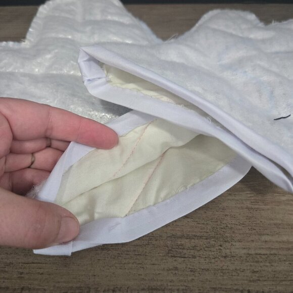 Grandma's Practical 2 Layer Ovenmitts with matching finger mitts, yellow w flowe - Picture 8 of 8